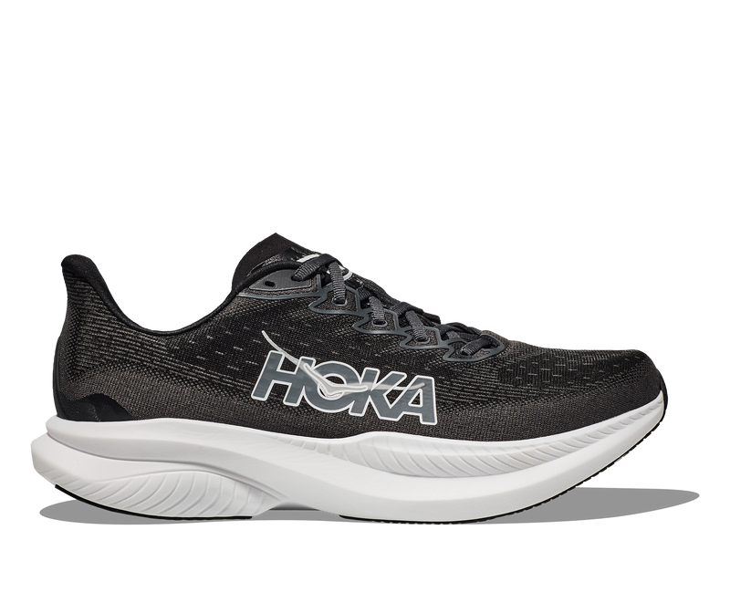 Hoka Mach 6 Black White Women's 1