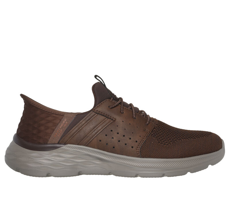 Skechers Slip ins RF Garner Newick Brown Men's  2