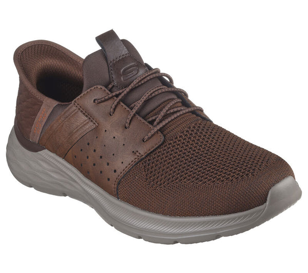 Skechers Slip ins RF Garner Newick Brown Men's 