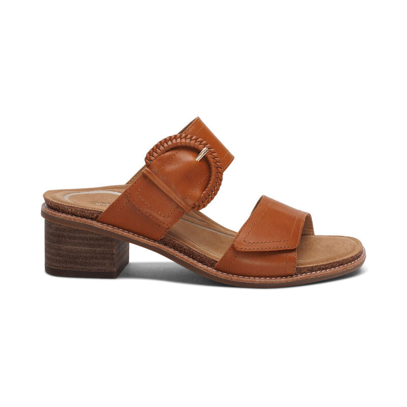 Aetrex Tatiana Cognac Sandal Women's 2