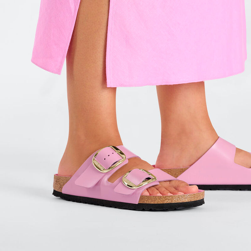 Birkenstock Arizona Big Buckle High Shine Fondant Pink 2