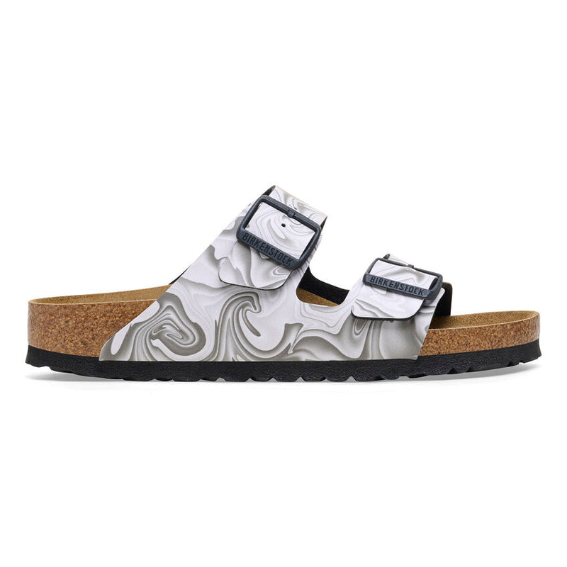 Birkenstock Arizona Marble Black White  6