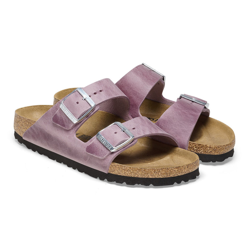 Birkenstock Arizona Oiled Leather Lavender Women's 3