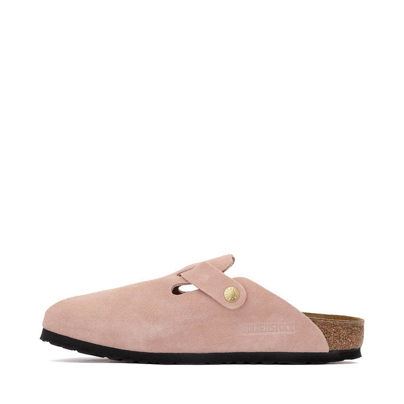 Birkenstock Boston Suede Light Rose Women's 2