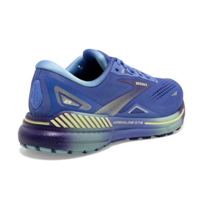 Brooks Adrenaline GTS 23 Baja Blue Yellow Lime Women's 4