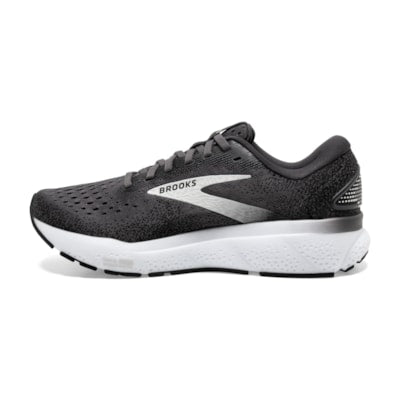 Brooks Ghost 16 Black Grey White Wide Width Women's 3