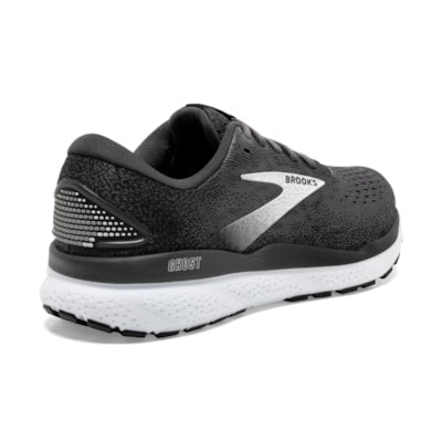 Brooks Ghost 16 Black Grey White Wide Width Women's 4