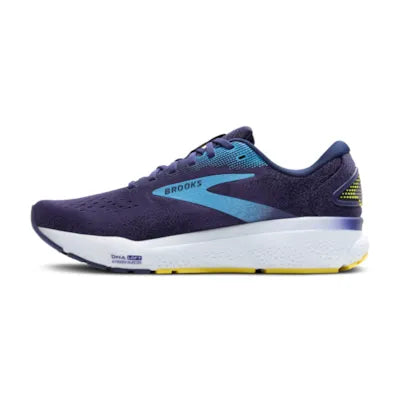 Brooks Ghost 16 Blue Bonnie Blue Yellow Men's