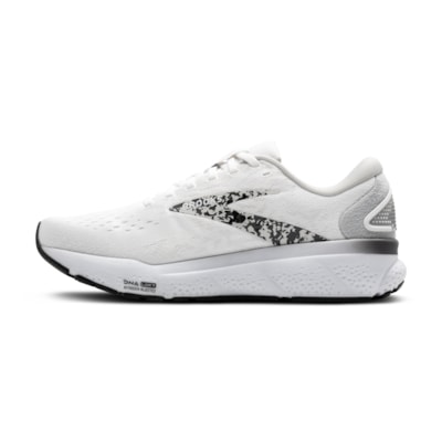 Brooks Ghost 16 White Oyster Lava Women's 3