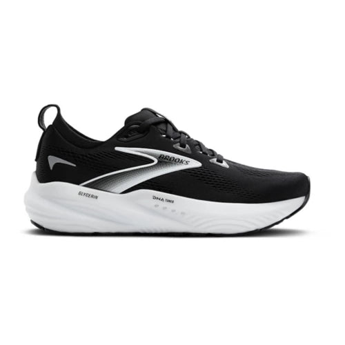 Brooks Glycerin 22 Black Grey White Women's 1