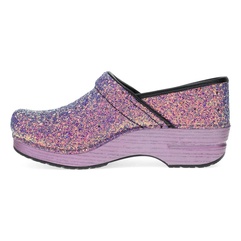 Dansko Professional Clog Lilac Glitter Women's