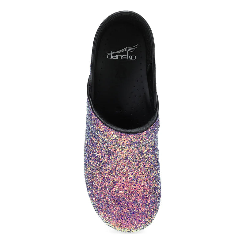 Dansko Professional Clog Lilac Glitter Women's