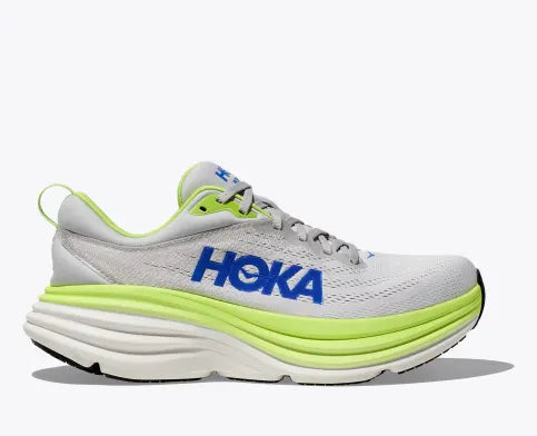 Hoka Bondi 8 WIDE Stardust Lettuce Men's 1