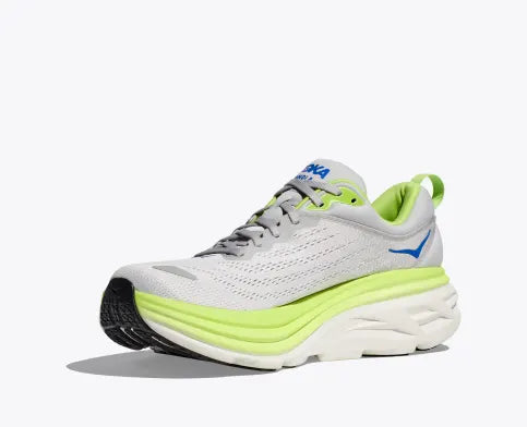 Hoka Bondi 8 WIDE Stardust Lettuce Men's 3