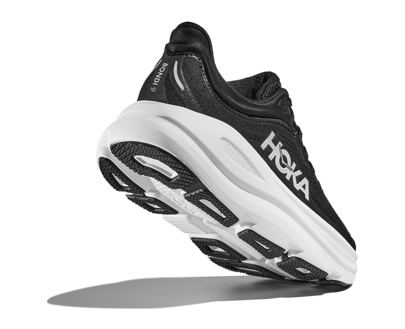 Hoka Bondi 9 Black White Men's