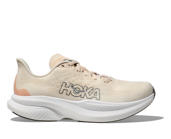 Hoka Mach 6 Eggnog Vanilla Wide Women's 1