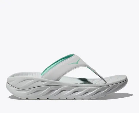 Hoka Ora Recovery Flip Flop Cosmic Grey Seafoam Women's 1