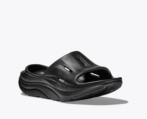 Hoka Ora Recovery Slide 3 Black Black Unisex 6