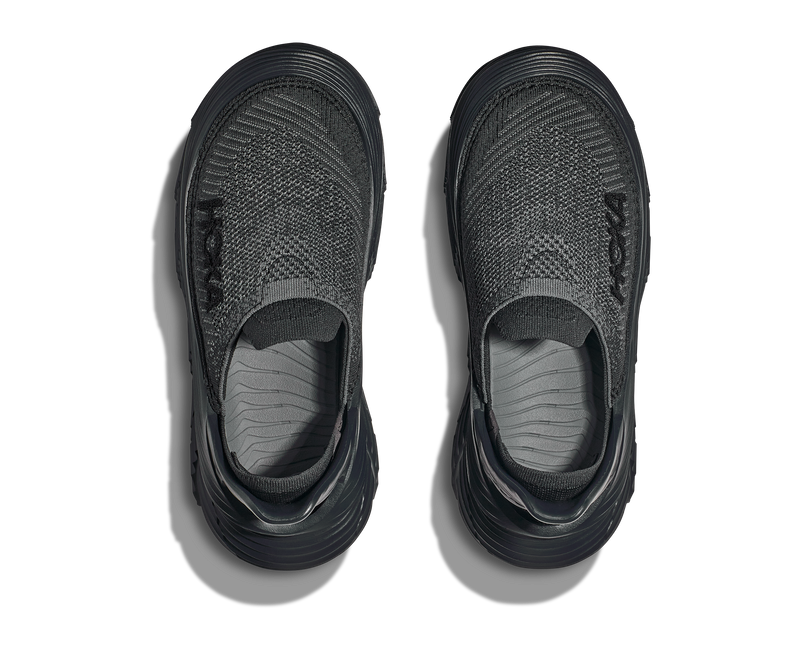 Hoka U Restore TC Black Black Unisex