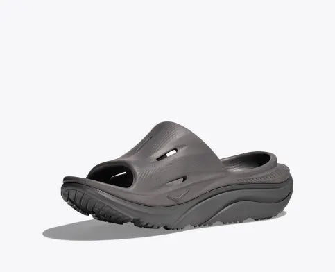 Hoka Ora Recovery Slide 3 Grey Unisex 3