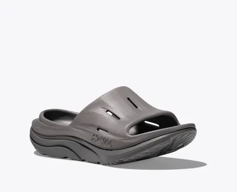 Hoka Ora Recovery Slide 3 Grey Unisex 6