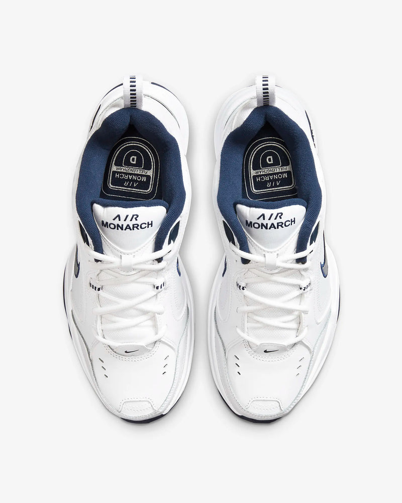 Nike Air Monarch IV White Navy Men's 2