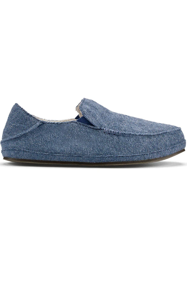 Olukai Nohea Hulu Slipper Navy Navy Women's 1