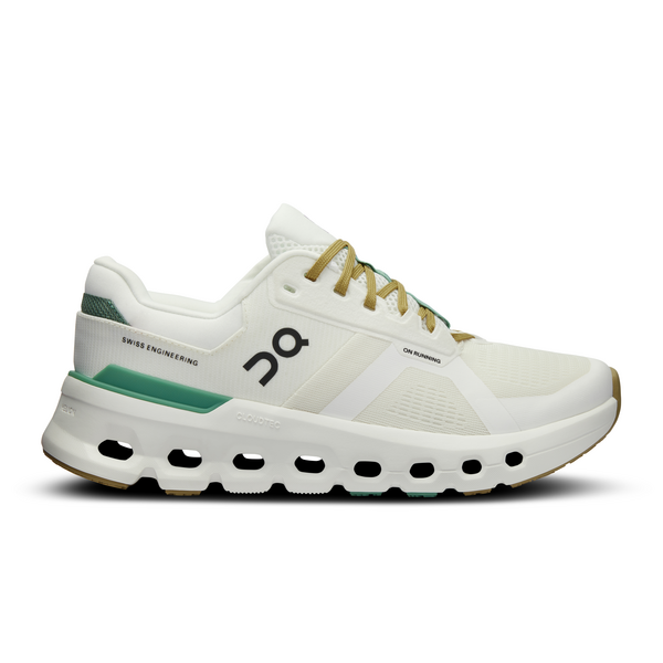 On Cloudrunner 2 Undyed White Green Women's 1