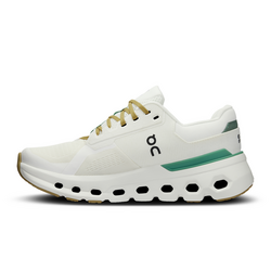 On Cloudrunner 2 White Green WIDE Women's 5