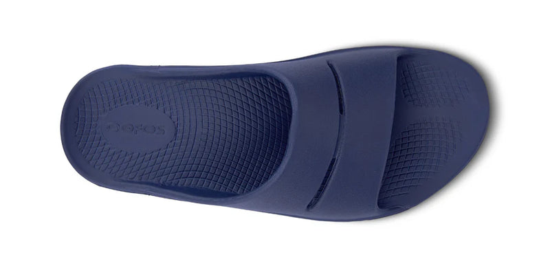 Oofos Ooahh Navy Sandal 5