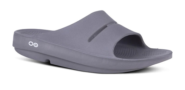 Oofos Ooahh Slate Sandal 1