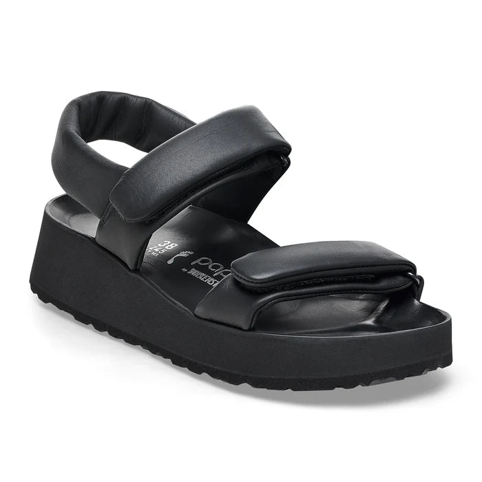 Papillio Theda Black Leather Women's by Birkenstock 1