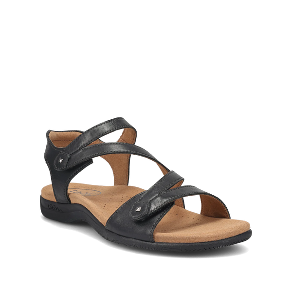 Taos Big Time Black Sandal Women's 1