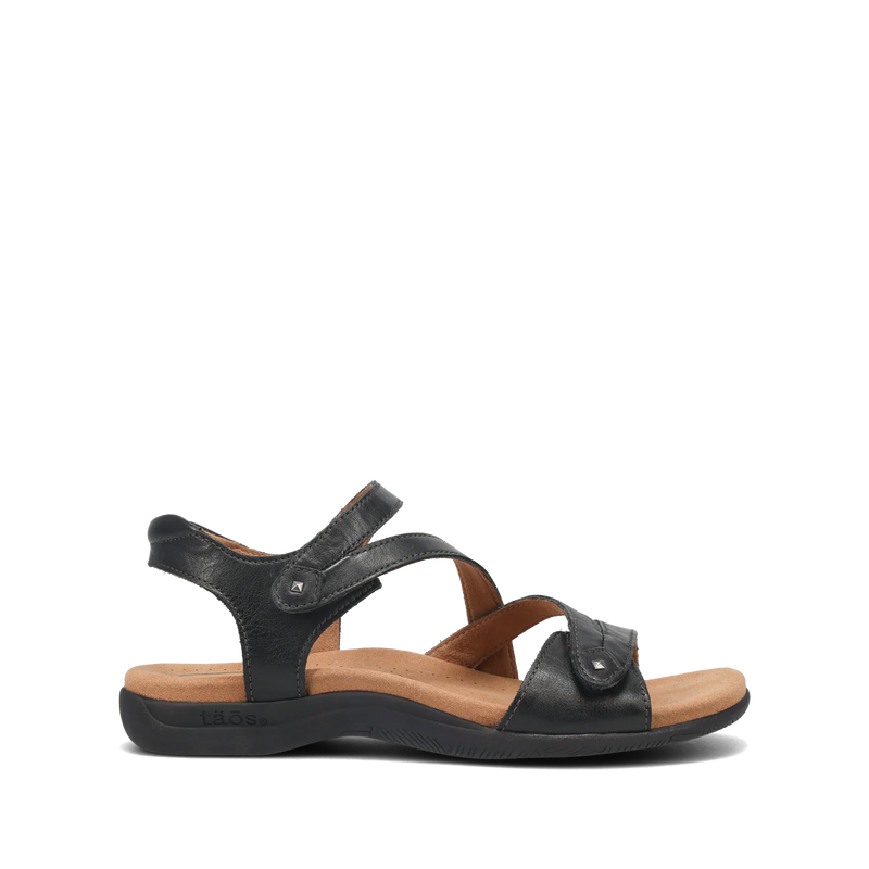 Taos Big Time Black Sandal Women's 2