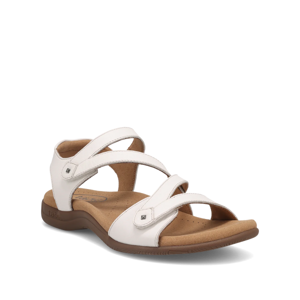 Taos Big Time Sandal White Women's 1