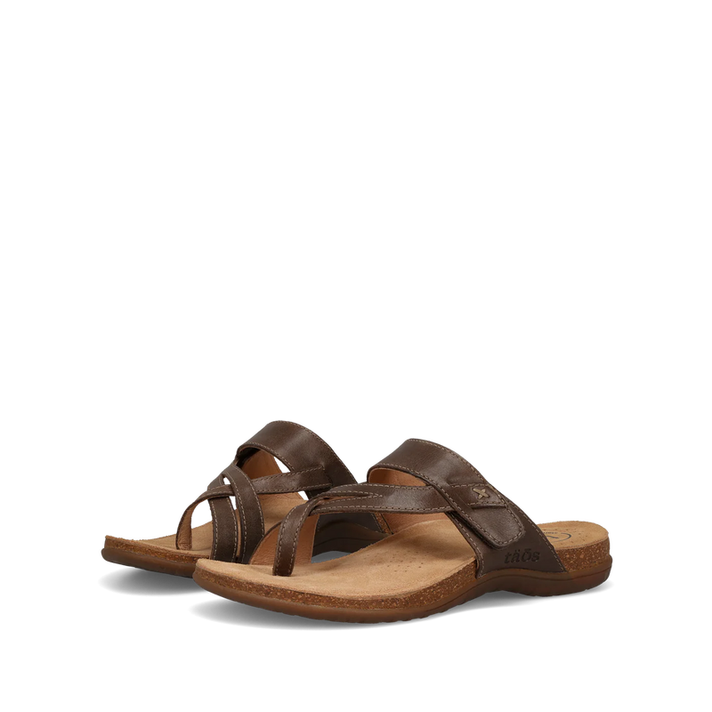 Taos Perfect Sandal Mocha Women's 6