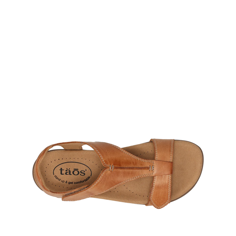 Taos The Show Sandal Caramel Women's 4