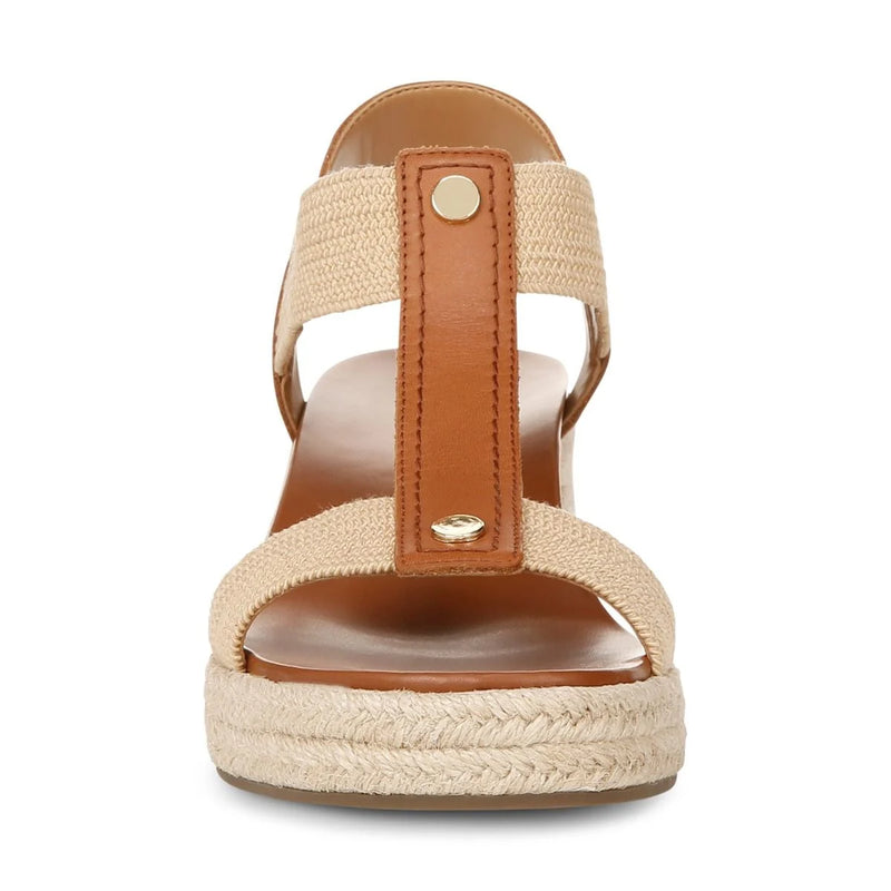 Vionic Calera Wedge Camel Leather Sandal 2