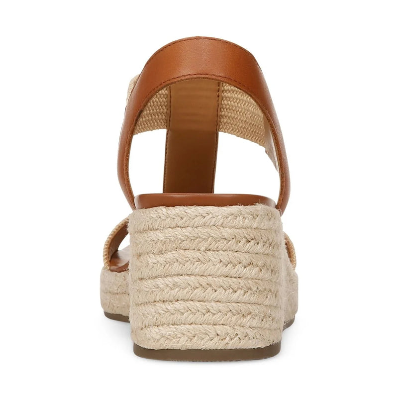 Vionic Calera Wedge Camel Leather Sandal 4