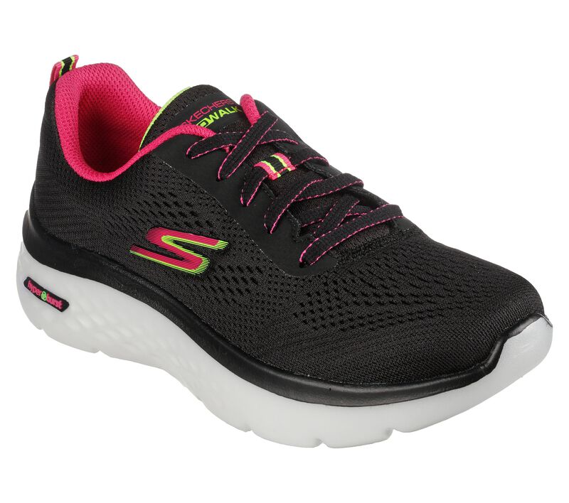 Skechers Go Walk Hyper Burst Black Multi Women's