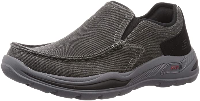 Skechers Arch Fit Motley Rolens Slip-On Black Men's